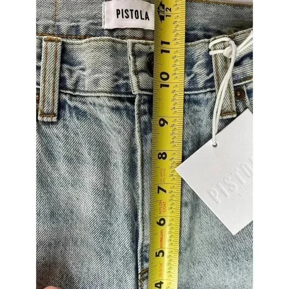 Pistola Lennon High Rise Cropped Boot Jean size 26 St Tropez - Picture 5 of 11